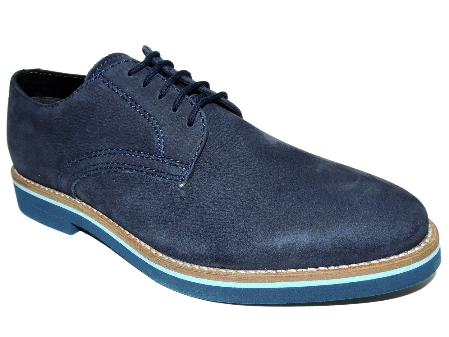 Bar III Mens Baxter buck Fabric Lace Up Dress Oxfords Color Navy Size 9.5M