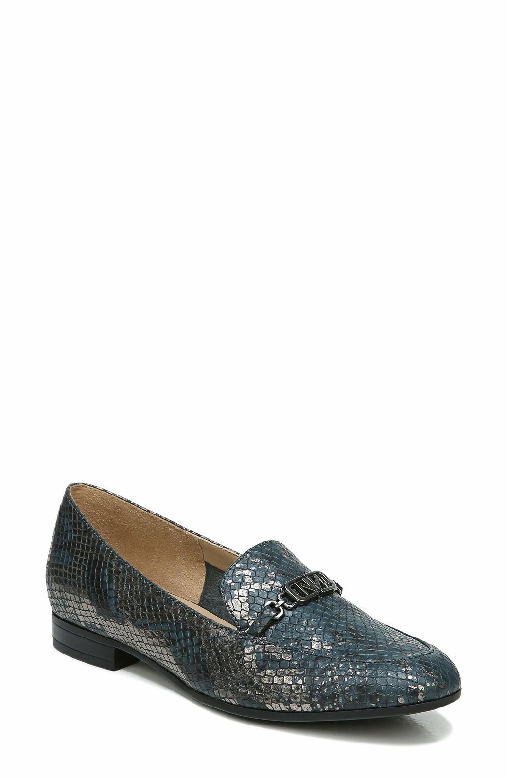 Naturalizer Women's Jones Leather Slip-On Loafers Color Kingfisher Size 10M