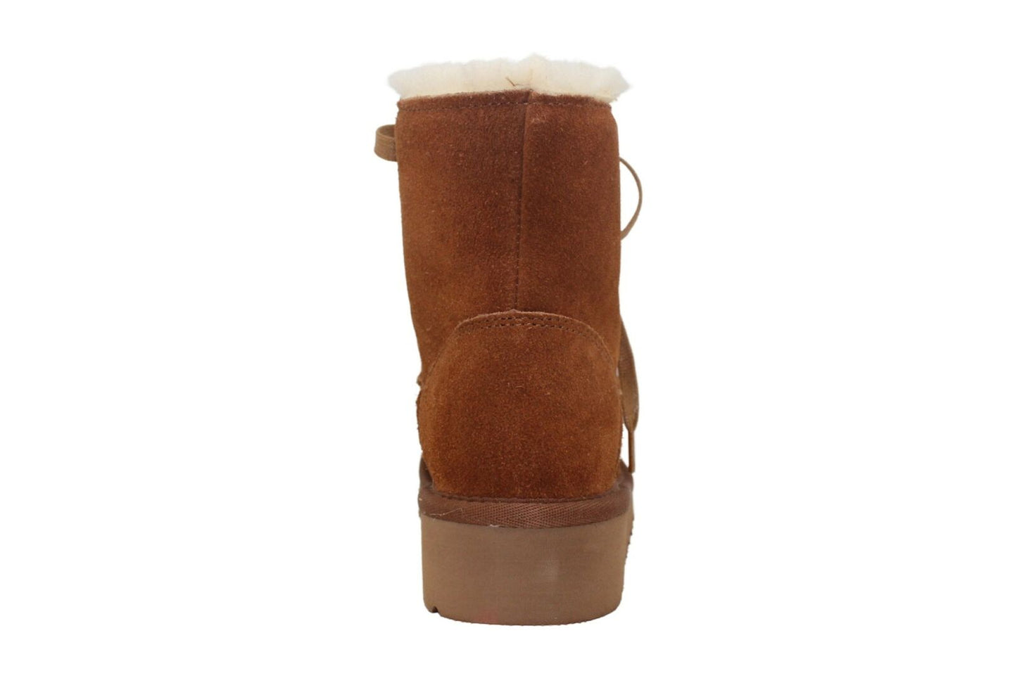 STYLE & CO WOMENS ABBBAA COLD WEATHER LACE-UP BOOTS Color MED BEIGE SIZE 8M
