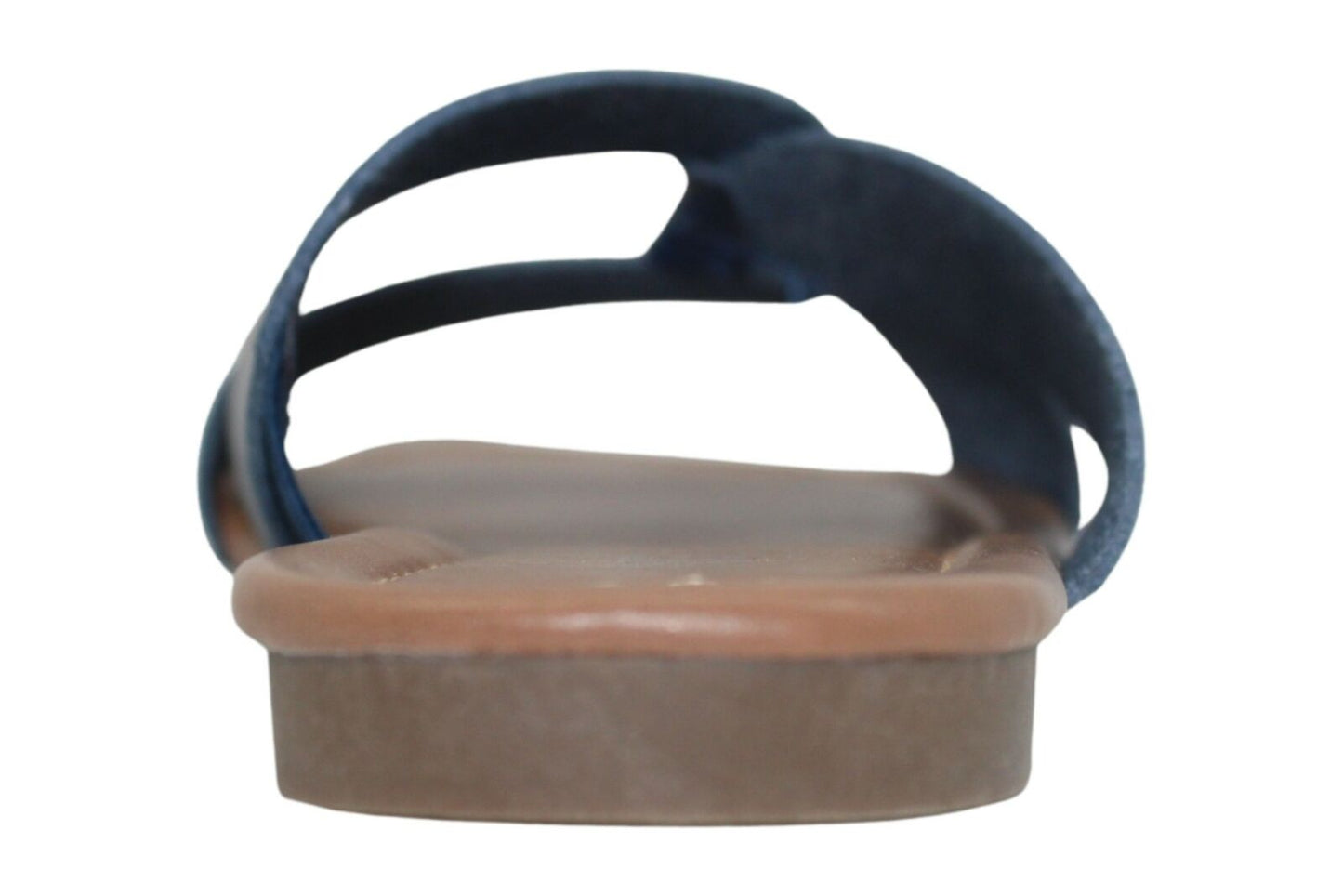 Sugar Women's Olena Faux Leather Slide On Flats Color Blue Size 9.5M