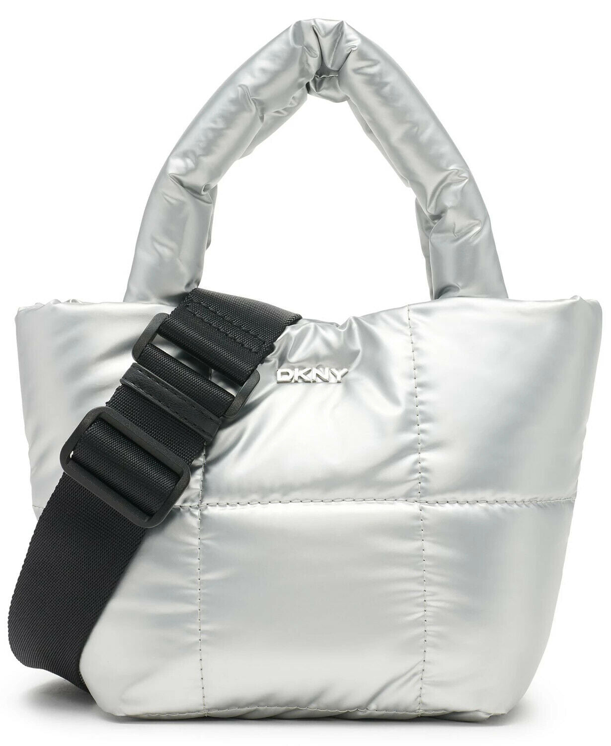 DKNY Giania Small Tote Silver/Black