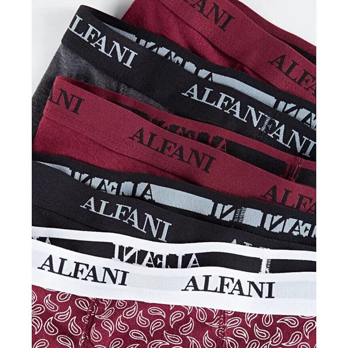 Alfani Mens Camo Boxer Briefs - 5 pk Multicolor Size S