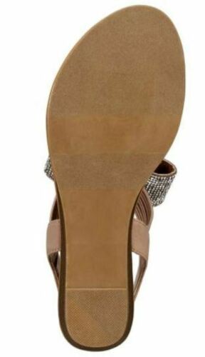 Material Girl Seana Fabric Open Toe Special Occasion Slingback Sandals Size 6M