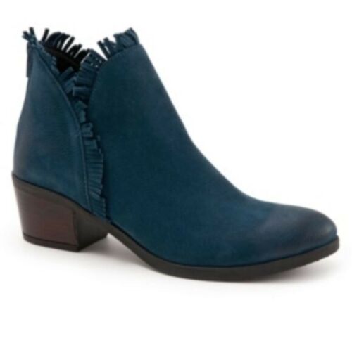 Bueno Bueno Women's Cathy Booties Color Blue Nubuck Size 10M