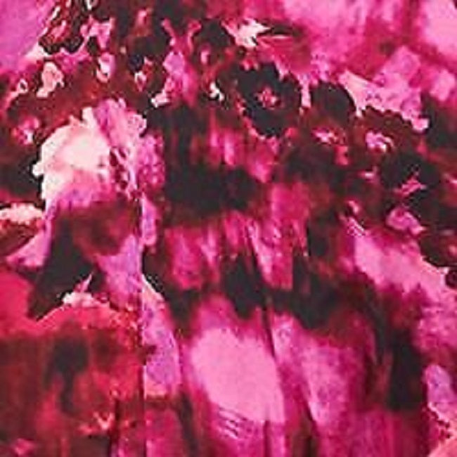 Vince Camuto Women's Printed Peplum Blouse Color Plum/Black Size L