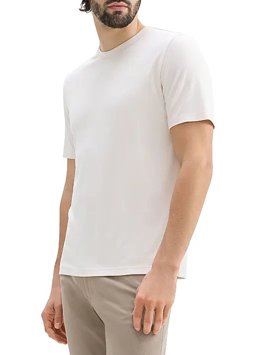 Theory Men's Essential Anemone Tee  Eggshell Size S