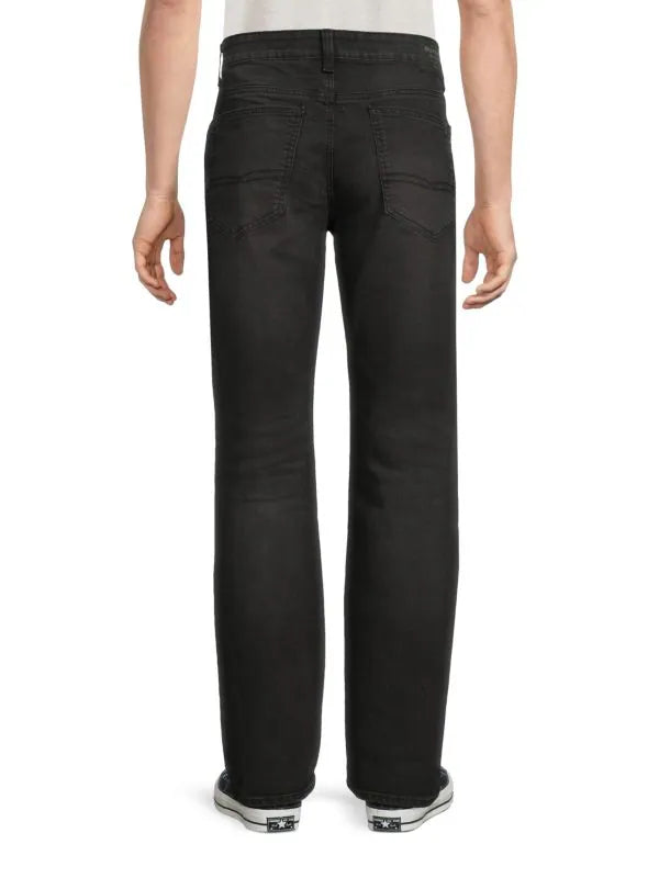 Buffalo David Bitton Men's Relaxed Straight Driven Jeans  Black W34xL30