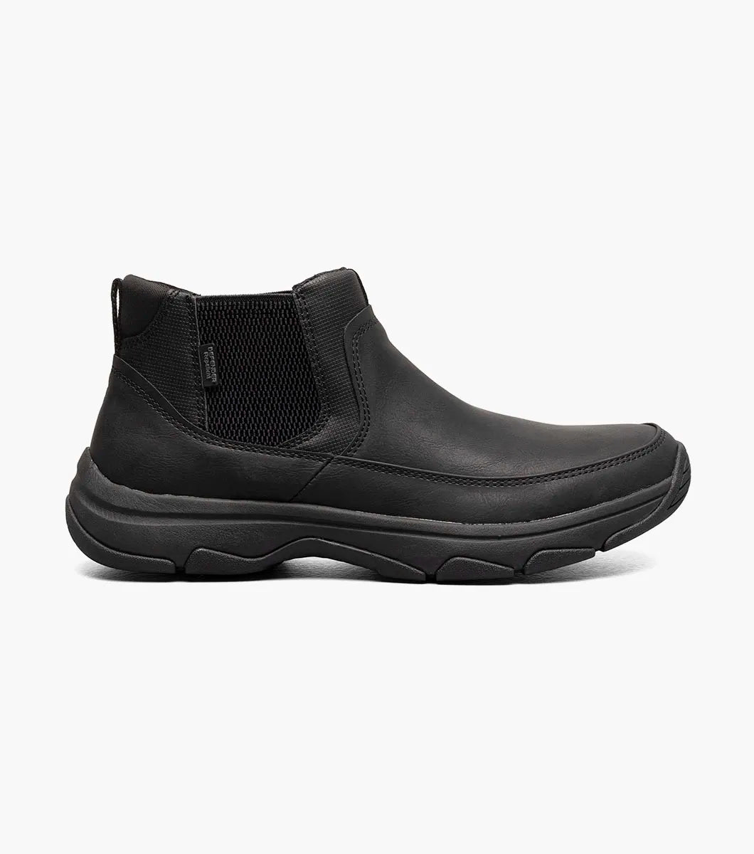 Nunn Bush Men's Excavate Moc Toe Chelsea Boots  Black Size 11.5