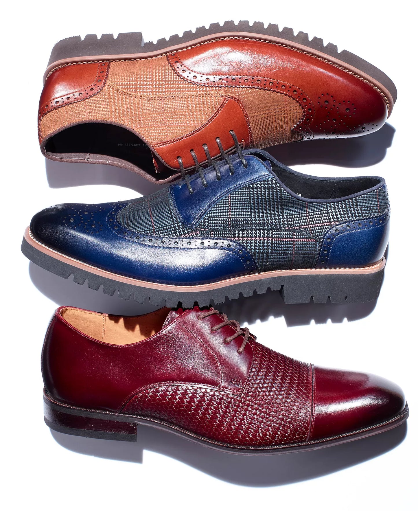 Florsheim Men's Calipa Cap-Toe Oxfords  Scotch Size 10.5