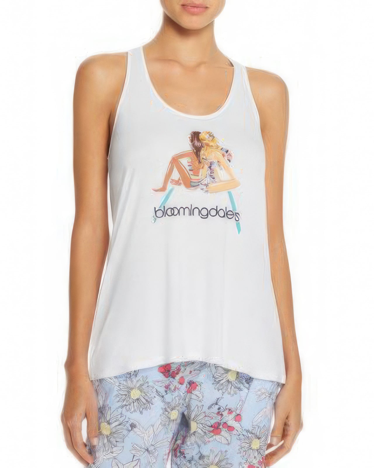 Jane and Bleecker Women's Sleeveless Top  Color White Size S