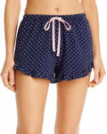 Jane & Bleecker Women's Sleep Shorts  Color Navy Size M
