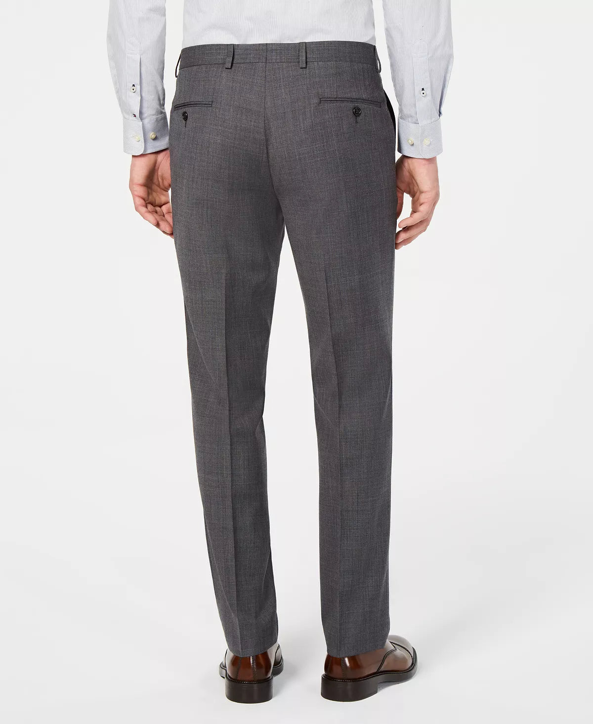 Lauren Ralph Lauren Men's Wool-Blend Classic-Fit UltraFlex Suit Pants  Color Gray W38xL30