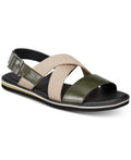 Bar III Men's Knox Strap Sandals  Olive Green Size 7
