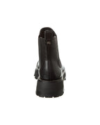 Karl Lagerfeld Paris Women's Mayde Slip-On Chelsea Booties  Black Leather Size 7