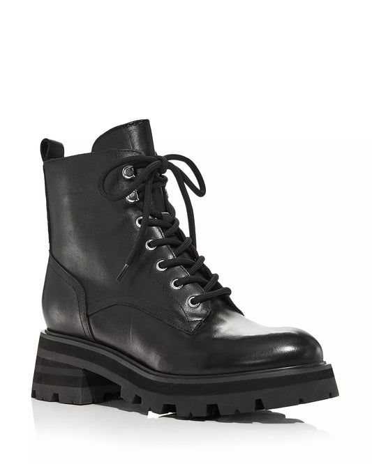 Marc Fisher LTD. Women's Lucien Lace Up Booties   Color Black Size 5.5M