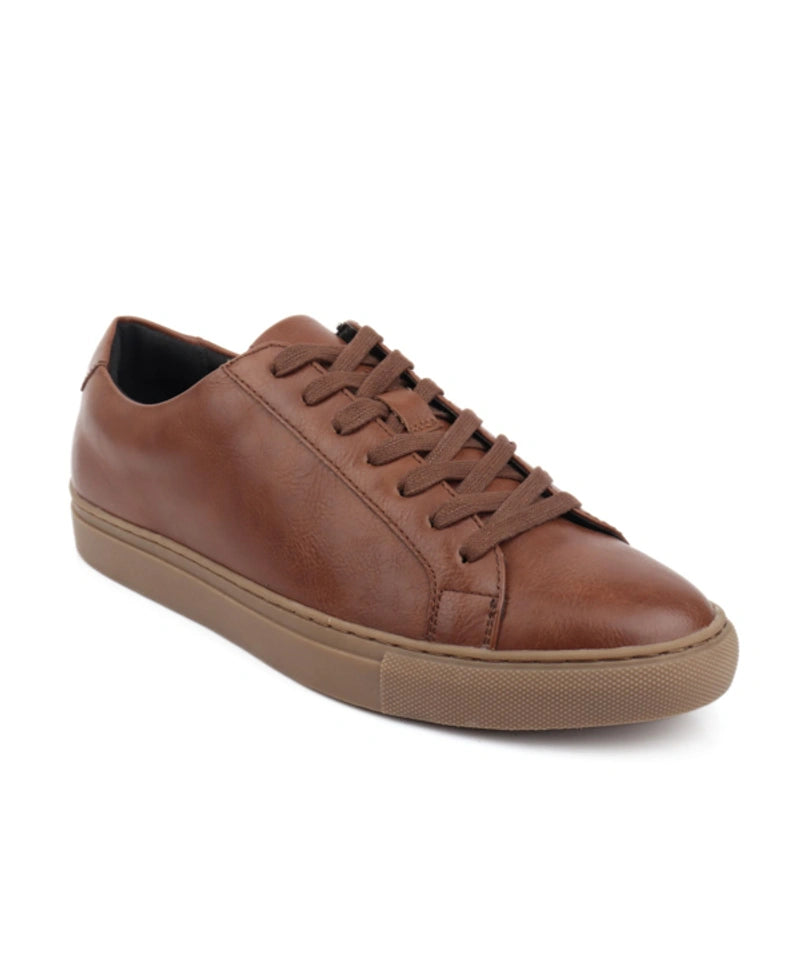 Alfani Men's Grayson Lace-Up Sneakers  Color Tan/Tan Size 9
