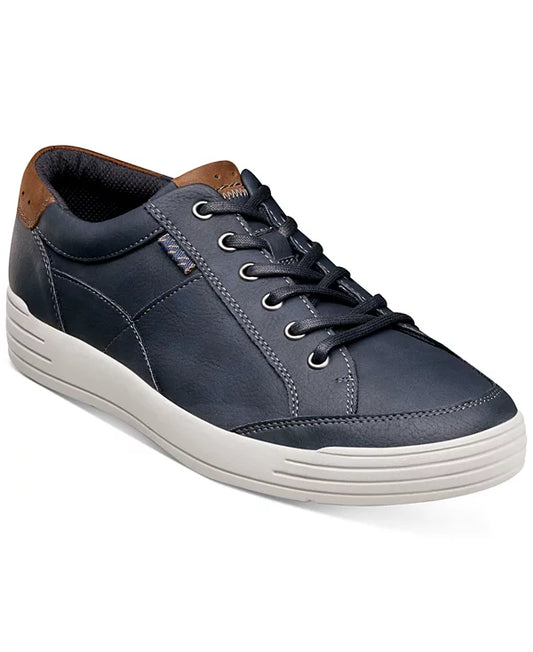 Nunn Bush Men's KORE City Walk Low-Top Sneakers  Navy Size 8W