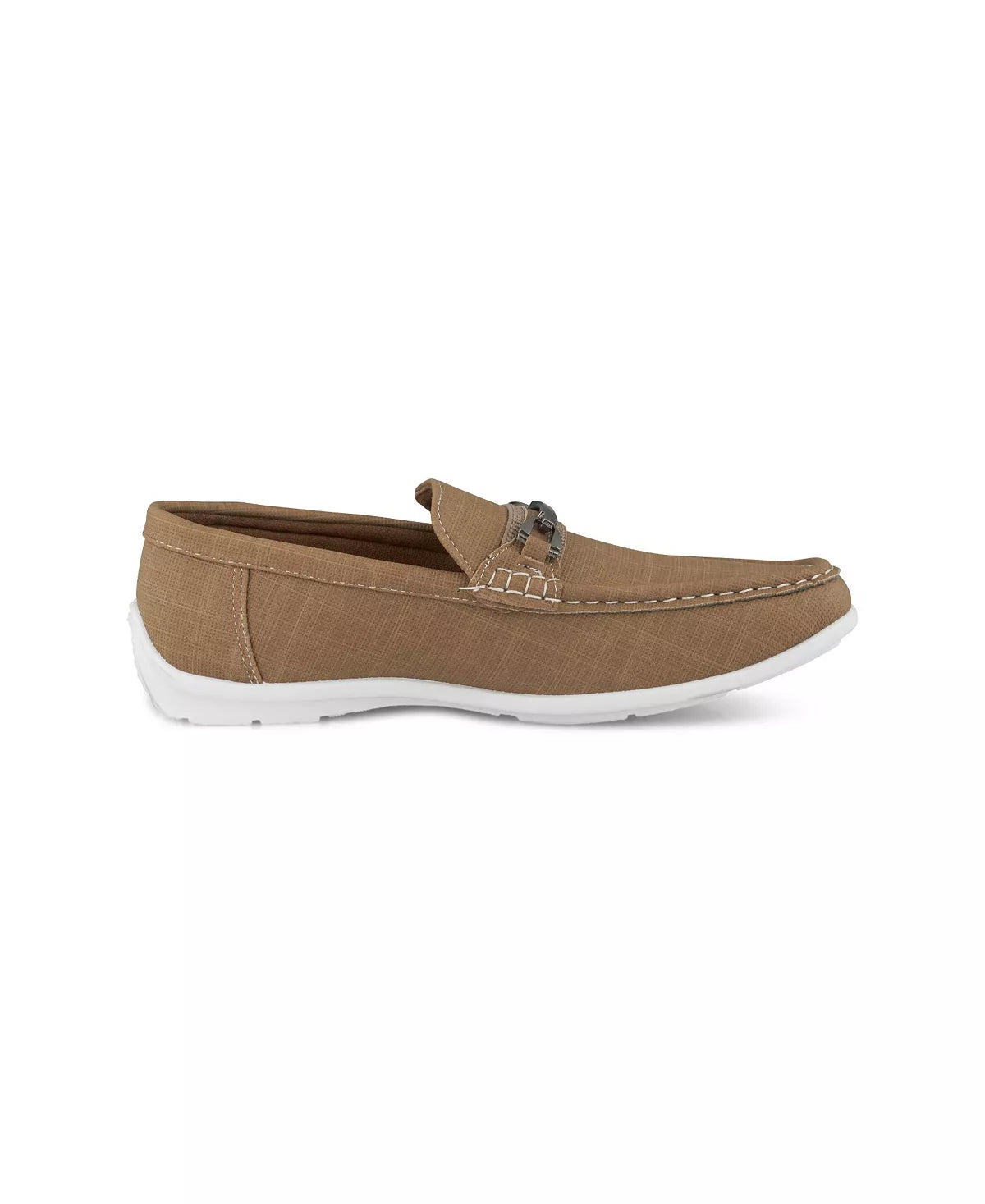 AKADEMIKS Men's Moccasin Loafers  Tan Size 10