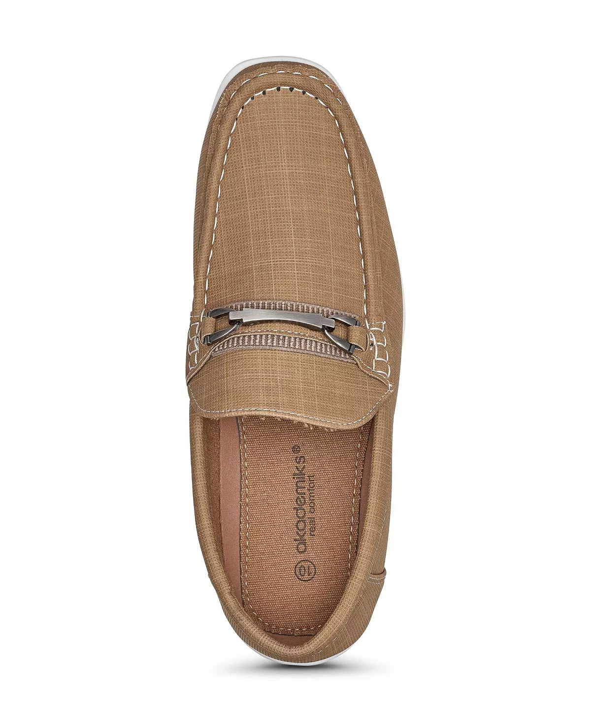 AKADEMIKS Men's Moccasin Loafers  Tan Size 10