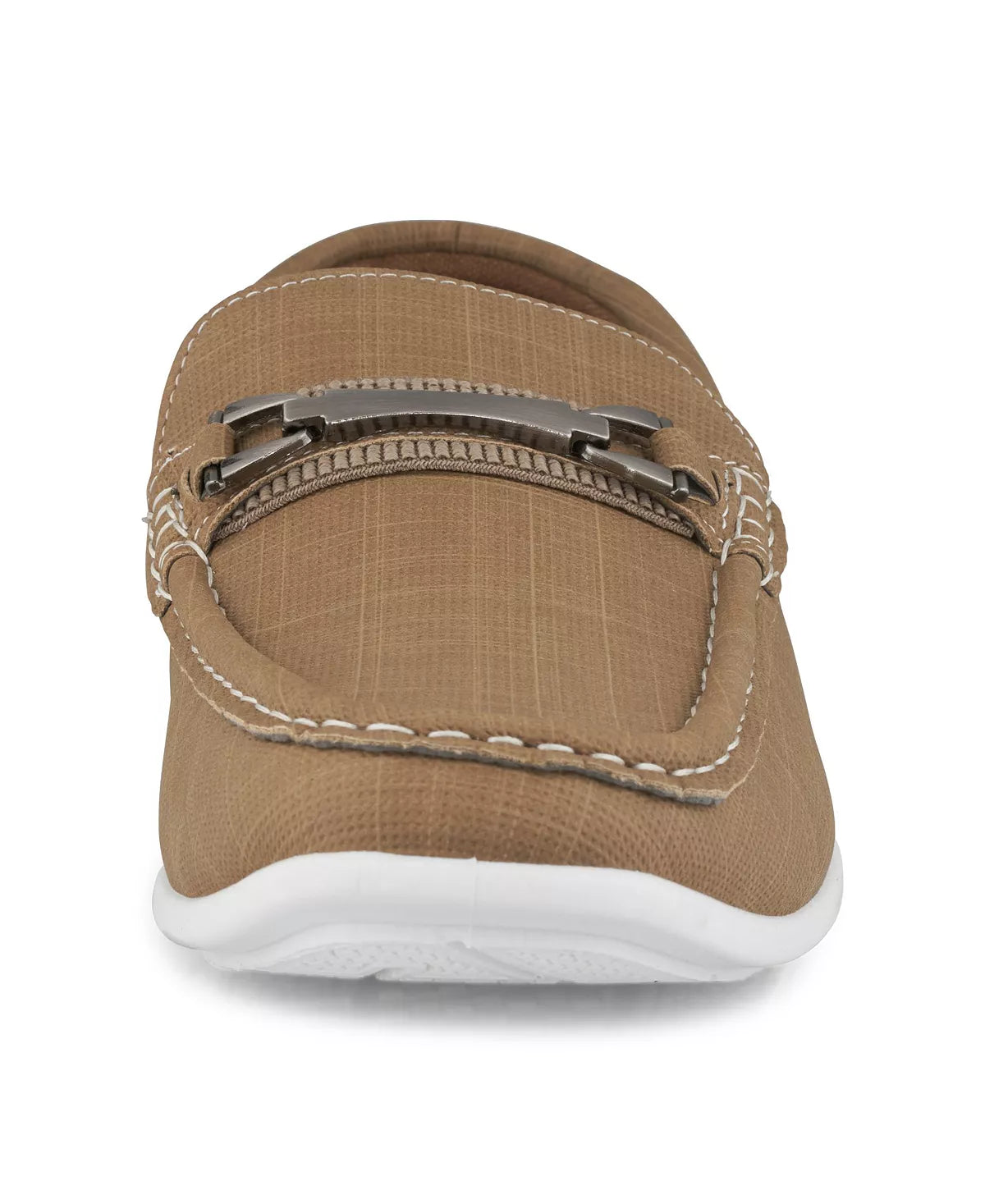 AKADEMIKS Men's Moccasin Loafers  Tan Size 10