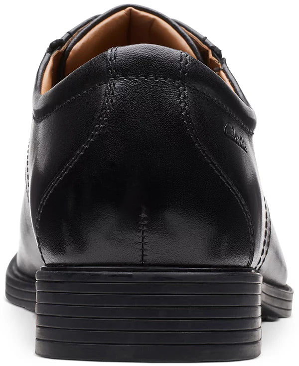 Clarks Men's Whiddon Cap-Toe Oxfords  Black Size 7