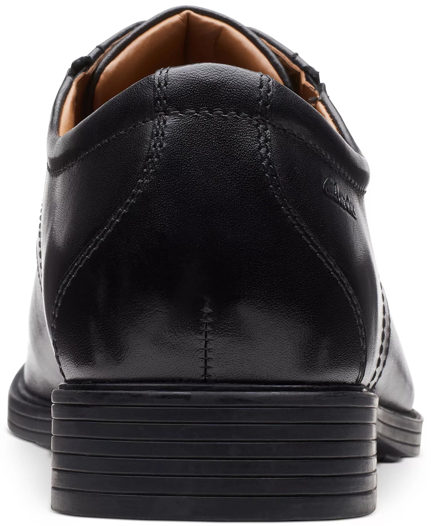 Clarks Men's Whiddon Cap-Toe Oxfords  Black Size 11.5