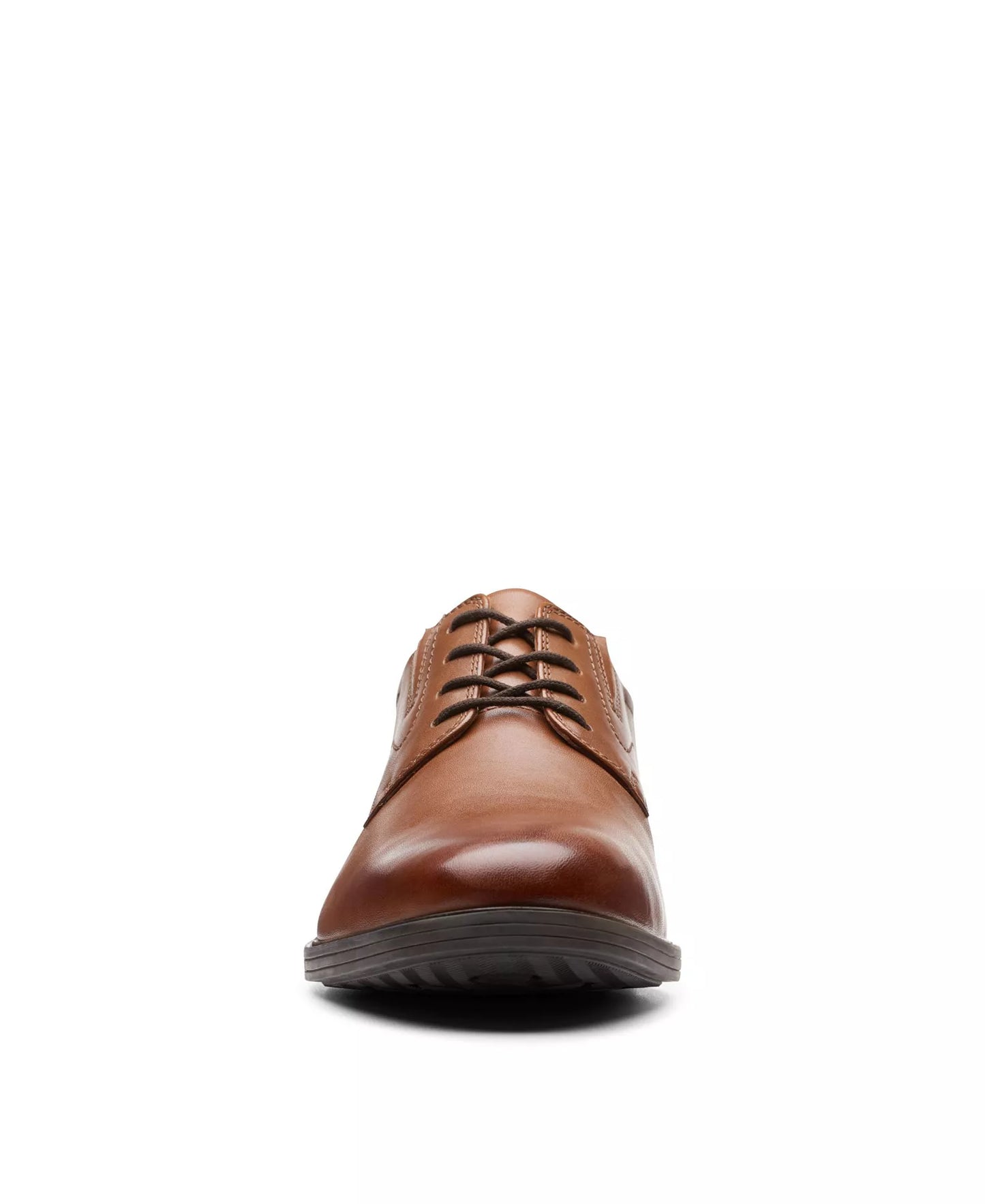 Clarks Men's Whiddon Plain Oxfords  Dark Tan Light Size 11