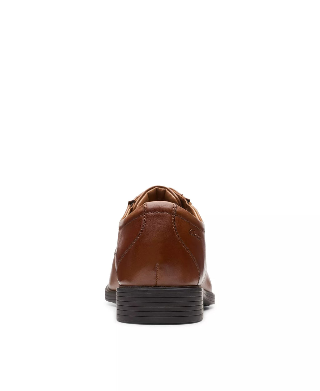 Clarks Men's Whiddon Plain Oxfords  Dark Tan Light Size 10