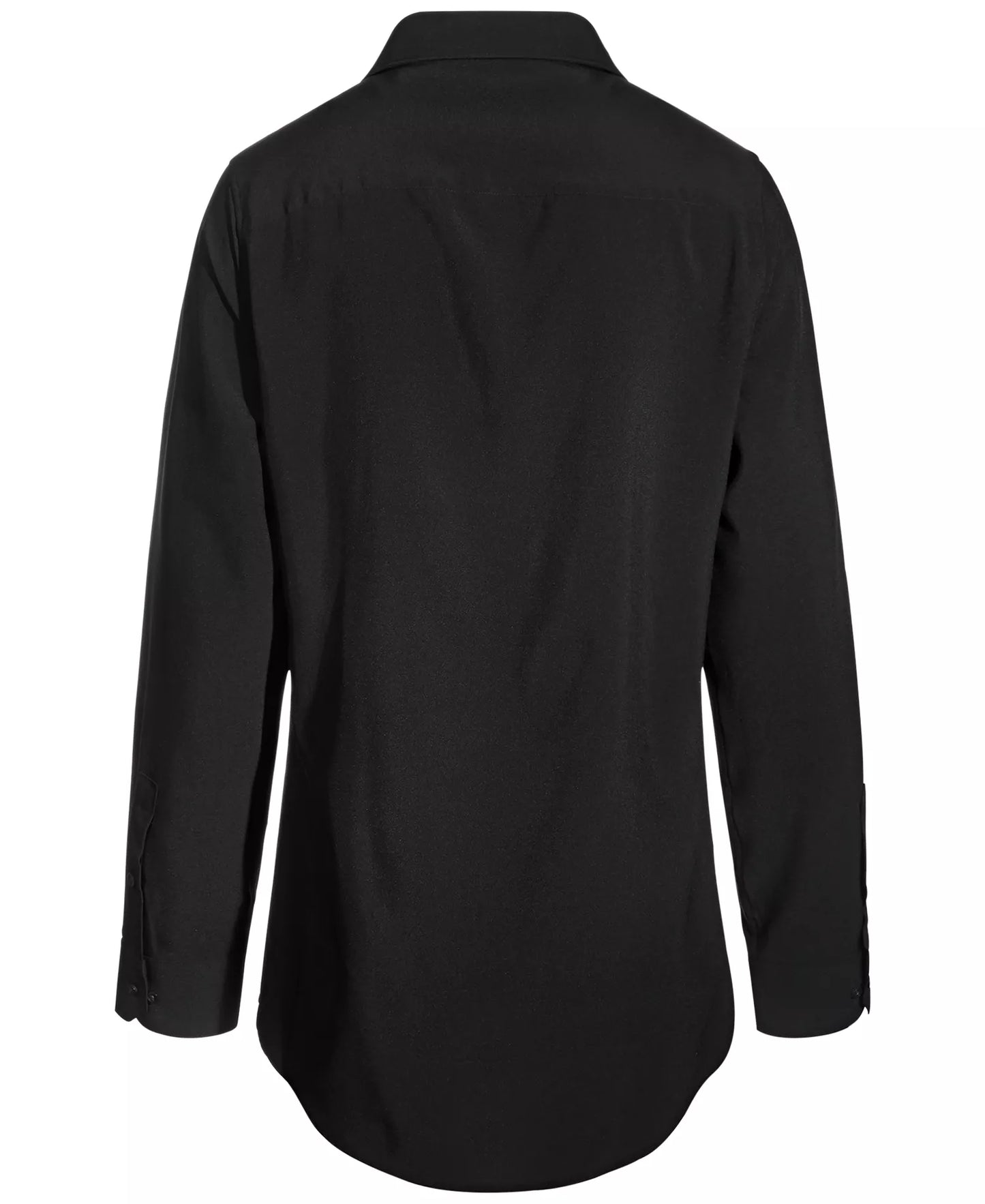 Alfani Men's Slim-Fit 4-Way Performance Dress Shirt  Deep Black 14/14.5 32/33