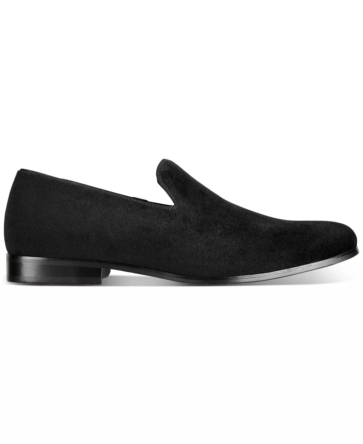 Alfani Mens Zion Smoking Slipper Loafer Color Black Size 9.5M