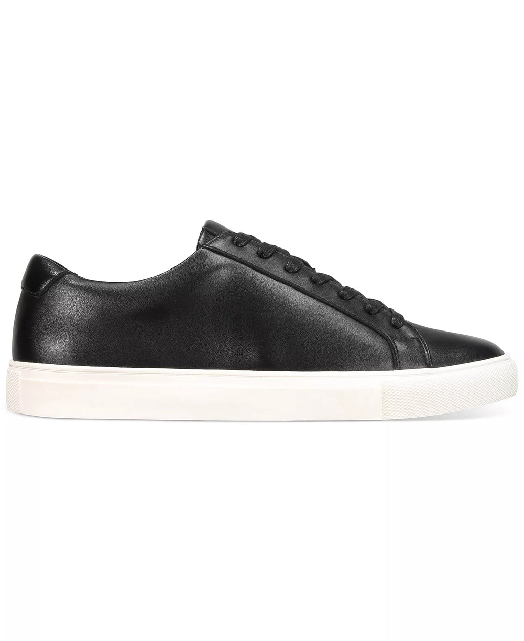 Alfani Men's Grayson Lace-Up Sneakers  Black/White Size 8.5