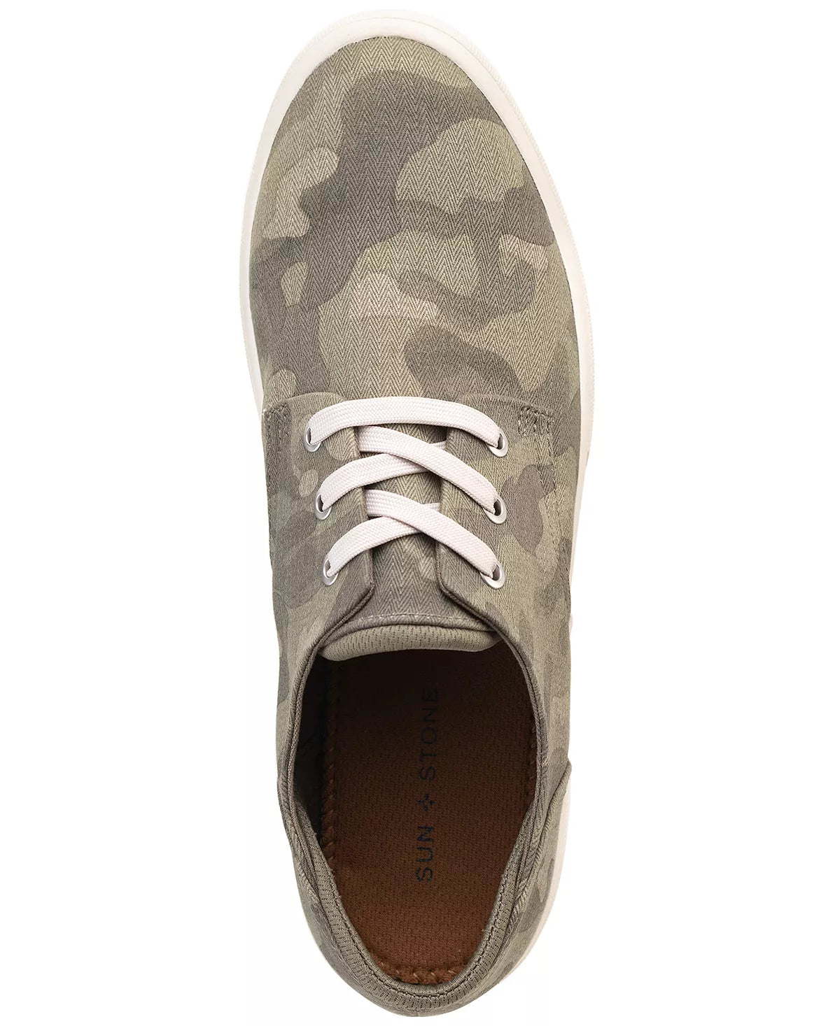 Sun+Stone Men's Kiva Lace-Up Core Sneakers  Color Green Camo Size 11