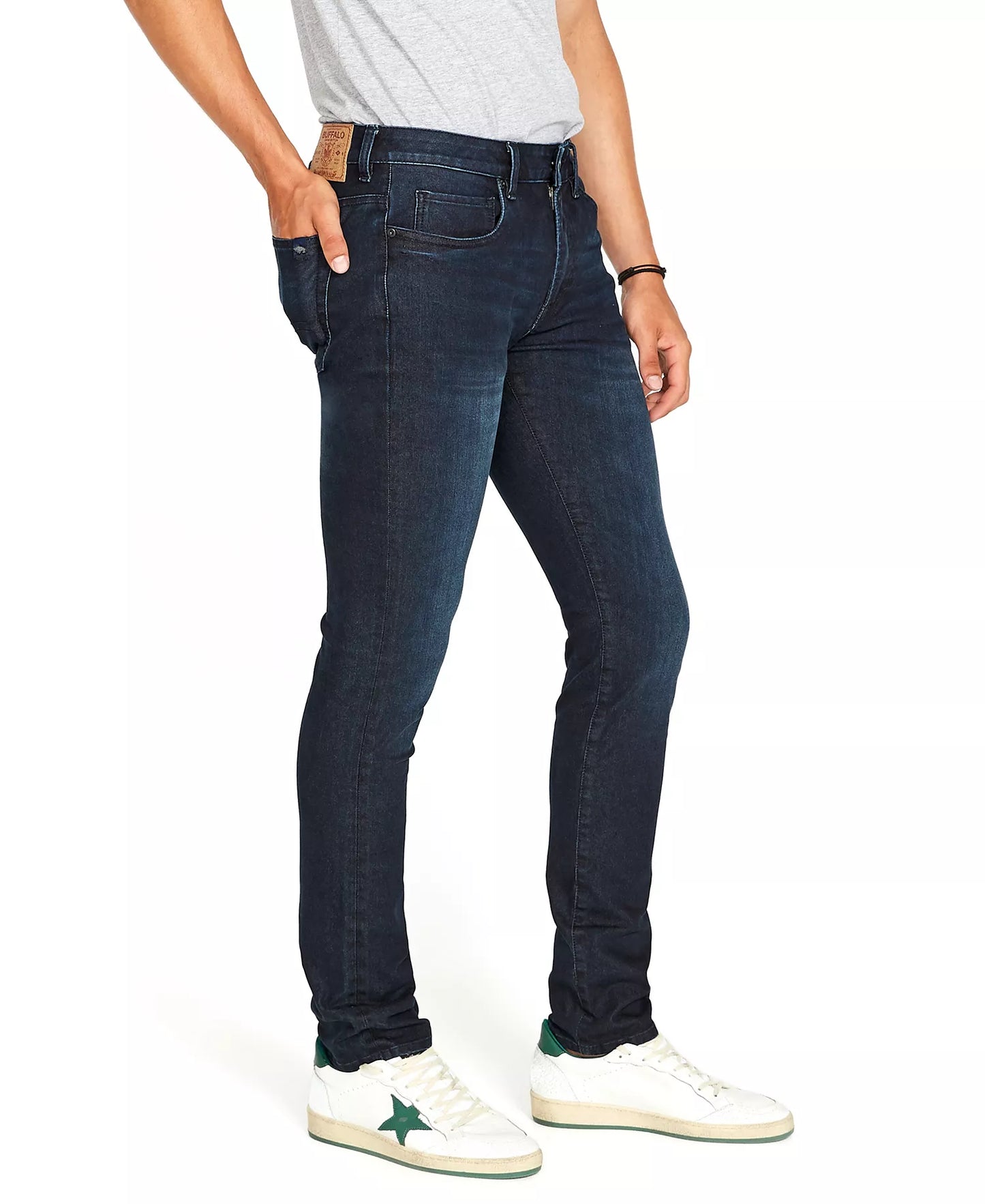 Buffalo David Bitton Men's Skinny Max Stretch Jeans  Deep Indigo W34xL34
