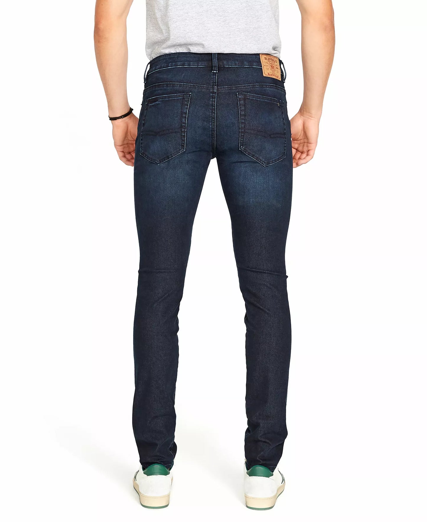 Buffalo David Bitton Men's Skinny Max Stretch Jeans  Deep Indigo W34xL34