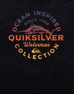Quiksilver Men's Ocean Eyes T-shirt  Color Black Size S