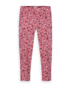 Epic Threads Little Girls Floral Print Basic Leggings  Color Foxglove Size 6