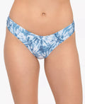 Salt Cove Juniors Tie-Dyed Ribbed Scoop Hipster Bottoms  Color Midnight Blue Size XL