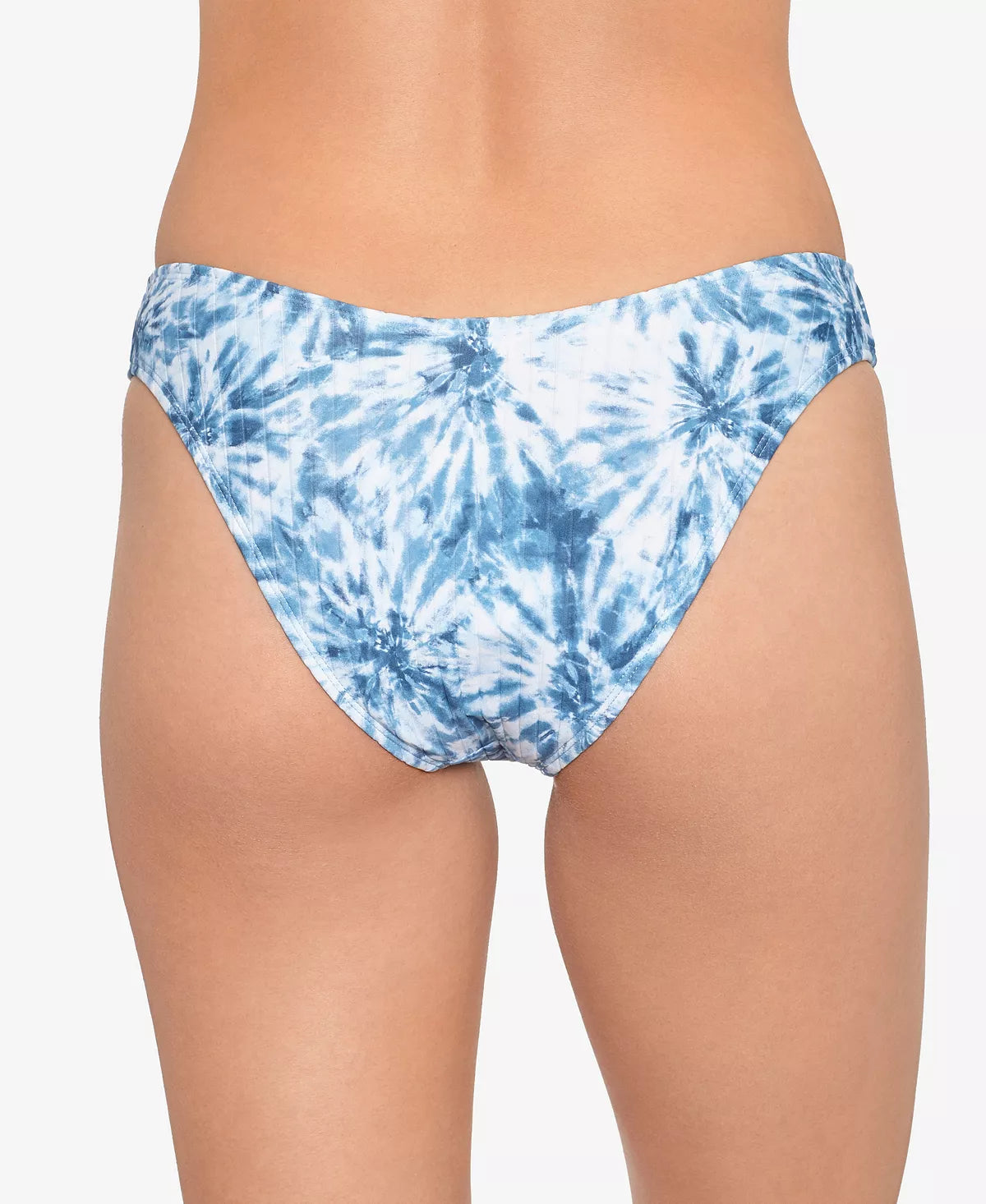 Salt Cove Juniors Tie-Dyed Ribbed Scoop Hipster Bottoms  Color Midnight Blue Size XL