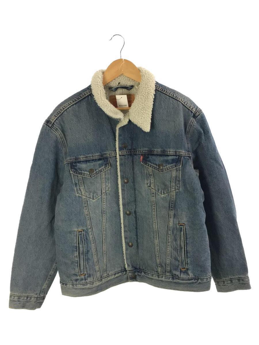 Levi's Women's Boa Denim Tracker Jacket  Color Blue  Size S