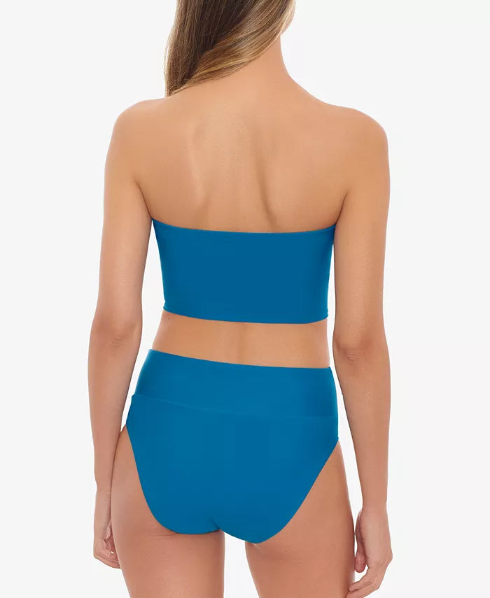Salt Cove Juniors Tube Bikini Top  Color Teal Blue Size XS