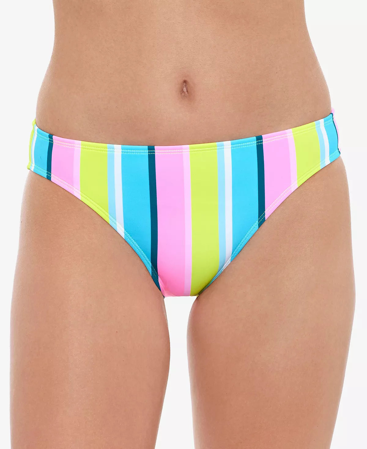 Salt Cove Juniors' Sunny Stripe Hipster Bikini Bottoms  Multicolor Size XS