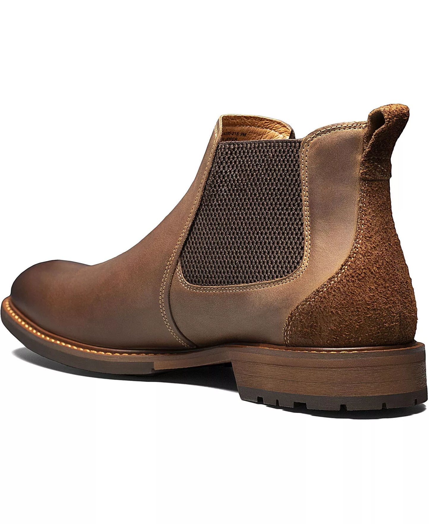 Florsheim Men's Chalet Plain Toe Gore Boots  Brown Crazy Horse Size 8