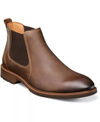 Florsheim Men's Chalet Plain Toe Gore Boots  Brown Crazy Horse Size 8