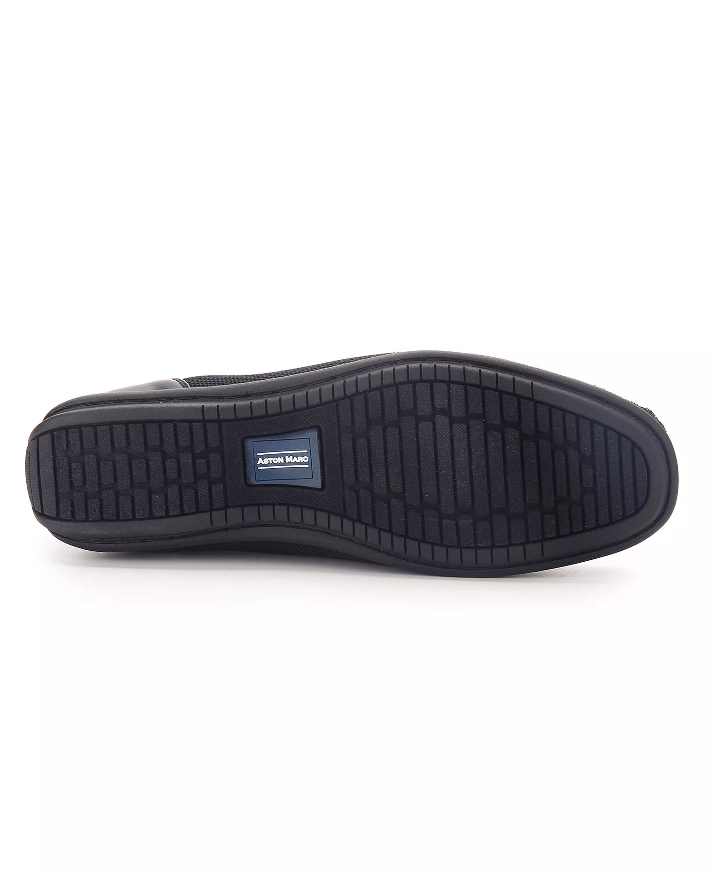Aston Marc Men's Knit Driving Shoe Loafer  Black Size 12
