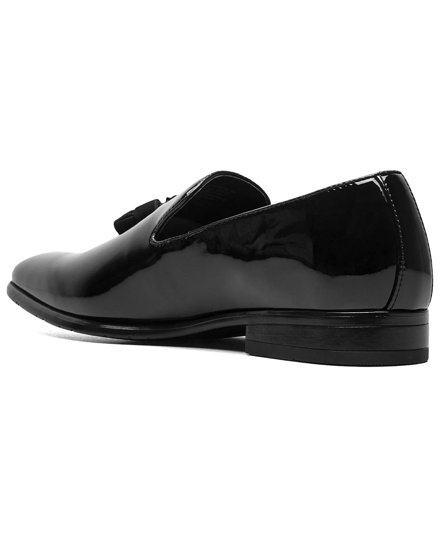 Stacy Adams Men's Phoenix Patent Leather Slip-on Loafer  Black Patent Size 7.5