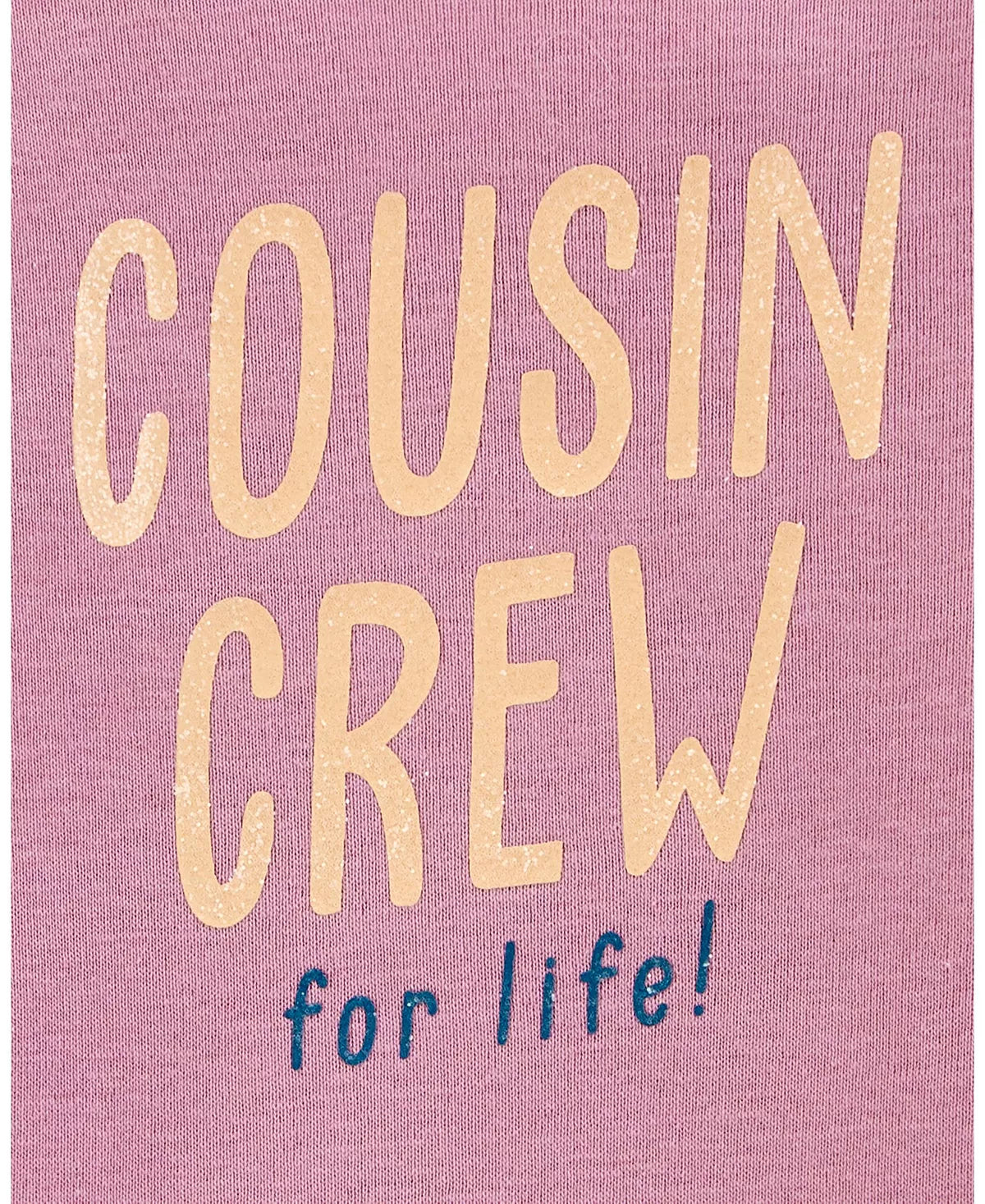Carters Baby Girls Cousin Crew for Life Original Bodysuit  Color Purple Size 24M