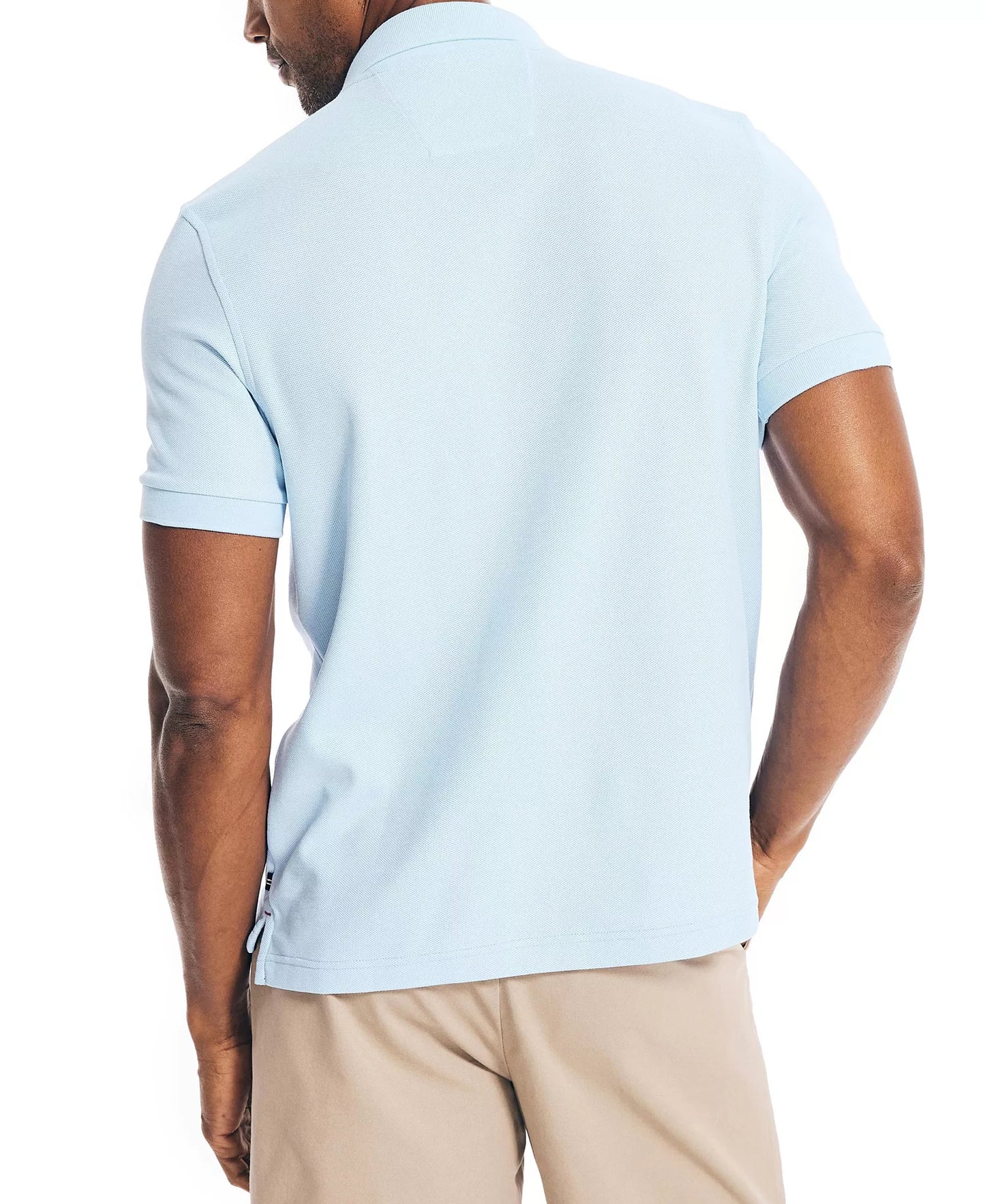 Nautica Men's Classic Performance Deck Polo Shirt  Noon Blue Size S Style K15101