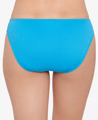Salt + Cove Juniors Ribbed Hipster Bikini Bottoms  Color Cerulean Size M