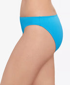 Salt + Cove Juniors Ribbed Hipster Bikini Bottoms  Color Cerulean Size M
