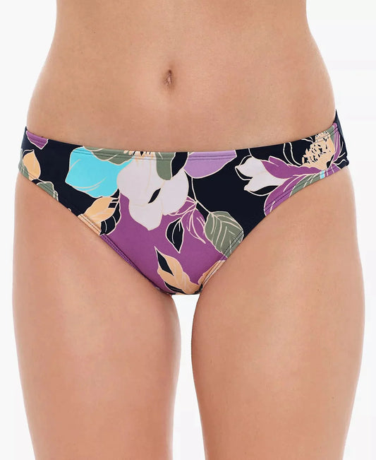 Salt Cove Juniors Midnight Bloom Hipster Bikini Bottoms  Color Black Multi Size M
